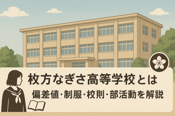 枚方なぎさ高等学校とは|偏差値・制服・校則・部活動を解説