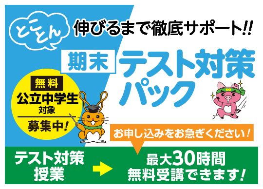 とことん期末テスト対策パック